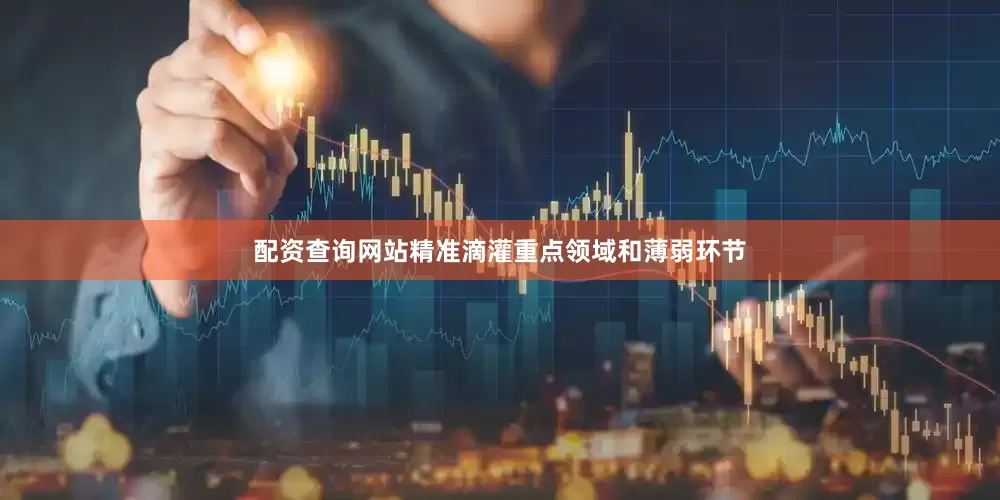 配资查询网站精准滴灌重点领域和薄弱环节