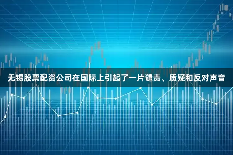 无锡股票配资公司在国际上引起了一片谴责、质疑和反对声音